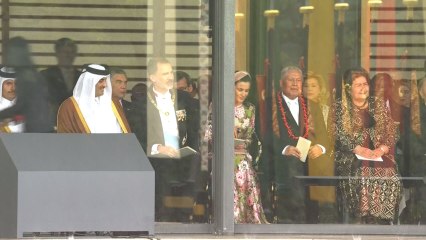 Los Reyes de España asisten a la proclamación del emperador Naruhito