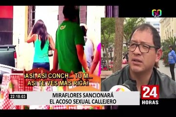 Download Video: Miraflores sancionará el acoso sexual callejero con hasta S/4 200