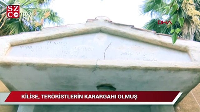 PKK/YPG, Tel Abyad’daki kiliseyi karargah olarak kullanmış