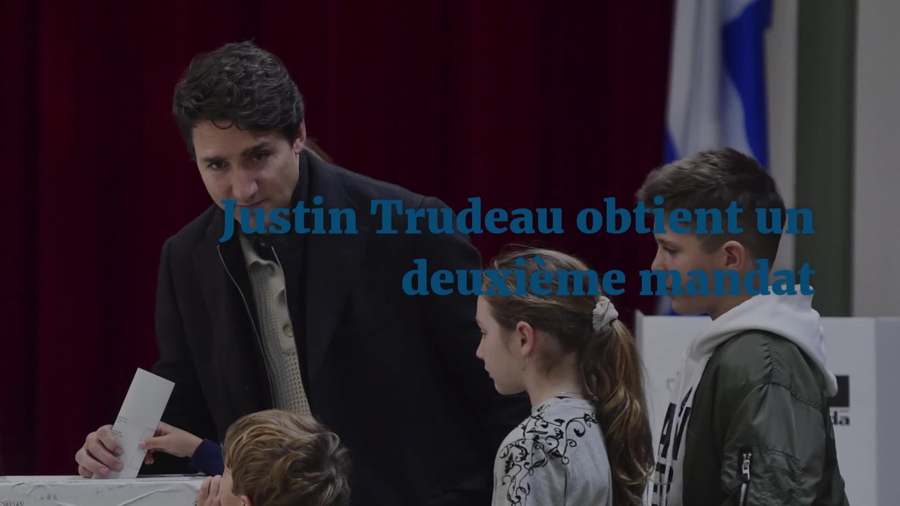 Canada : Justin Trudeau obtient un deuxième mandat mais sans majorité