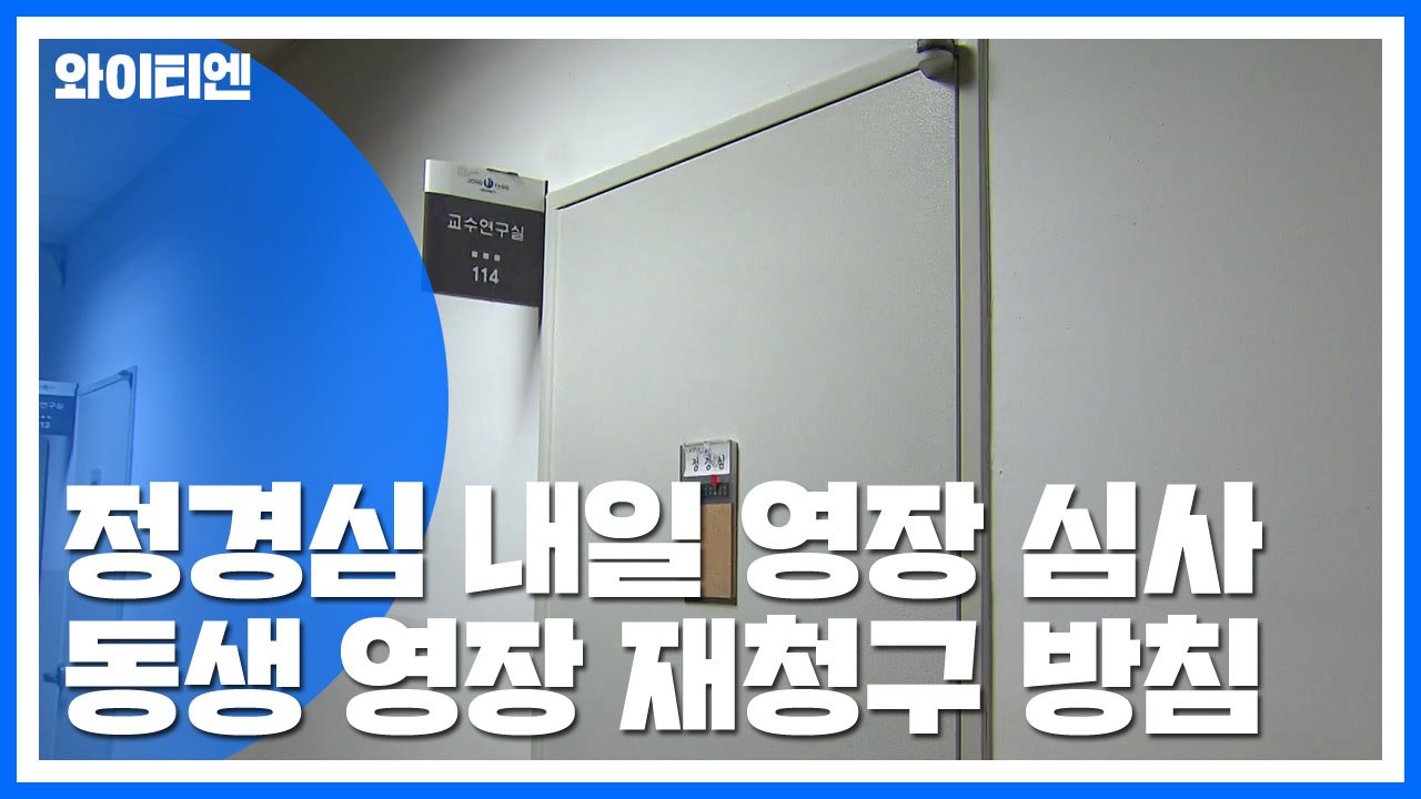 정경심, 내일 구속 갈림길...조국 동생 조만간 영장 재청구 / YTN