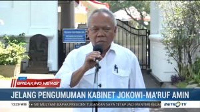 Basuki Hadimuljono Diminta Jokowi Lanjutkan Pembangunan Infrastruktur