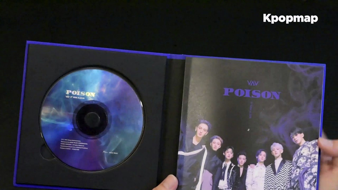 [Unboxing] VAV 5th Mini Album "POISON" Unboxing