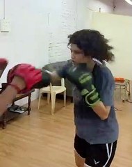 Actress Rithika singh decides to concentrate on kick boxing