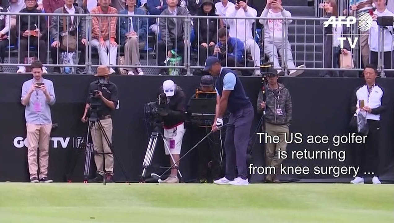 Fit Tiger Woods ready to go in Japan