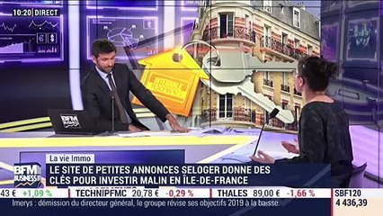 Marie Coeurderoy: Le site de petites annonces SeLoger donne des clés pour investir malin en Île-de-France - 22/10