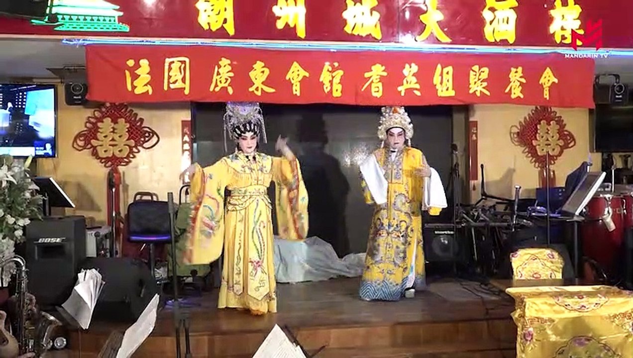 广东会馆举办敬老活动