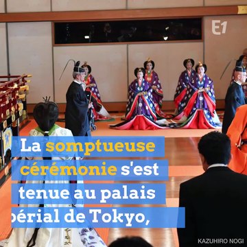 L'empereur Naruhito du Japon a proclamé son intronisation