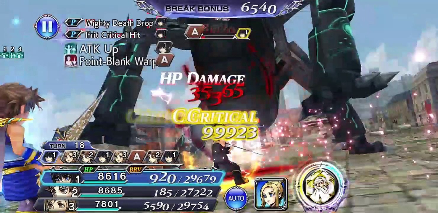Aphmau COSMOS - Noctis, Bartz, Ashe, 432k Score