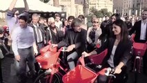 Roma - Raggi presenta Jump, il bike sharing targato @Uber  (21.10.19)