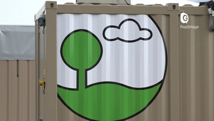 Reportage - Inauguration du premier méthaniseur 100% agricole du département