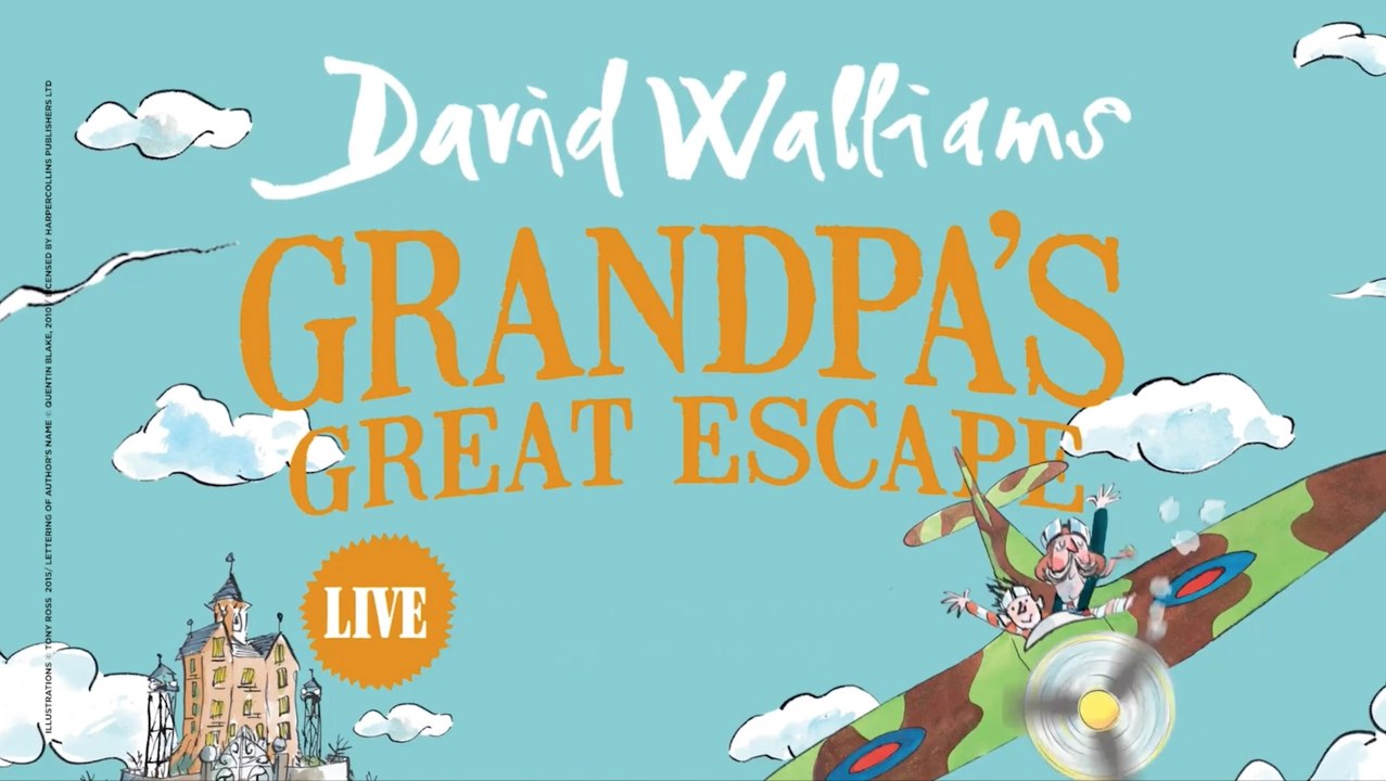 David Walliams' book Grandpa's Great Escape adapted for UK arenas live tour