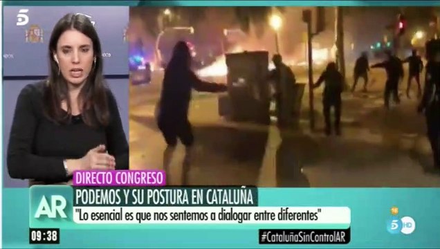 Irene Montero intenta colarnos el indulto para los golpistas y Ana Rosa le mete un palo abismal