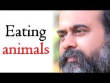 Is it possible to be spiritual and eat animals? || Acharya Prashant on veganism (2017)