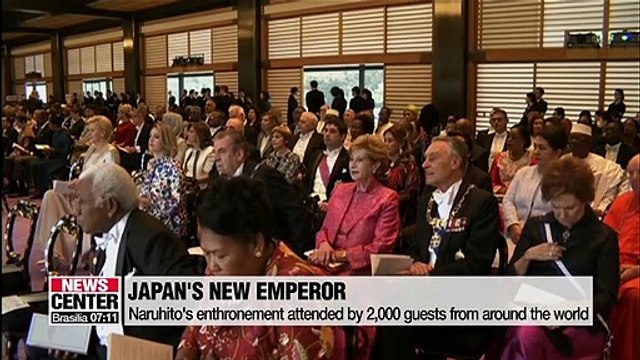 Japan's new emperor pledges to act according to constitution