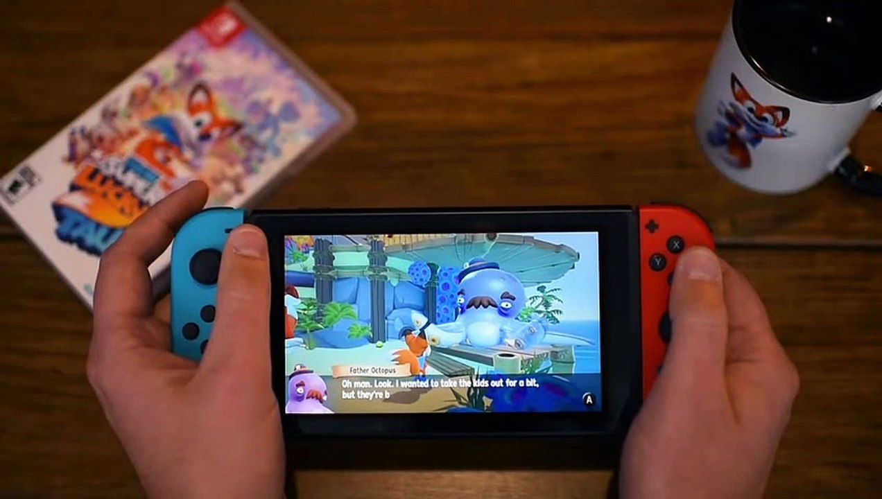 New Super Lucky's Tale - Modo portátil