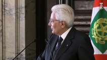 Mattarella - Insegne di Cavaliere dell’Ordine “Al Merito del Lavoro” ai Cavalieri del Lavoro (22.10.19)