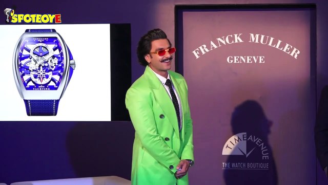 Franck Muller announces Ranveer Singh as brand ambassador for India