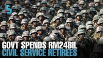 EVENING 5: Govt spent RM23.87bil on retirement benefits