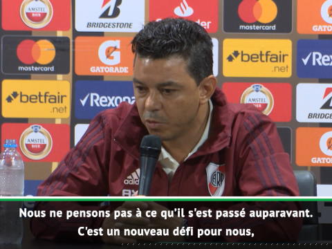 Libertadores - Gallardo : "Les statistiques importent peu face à Boca"