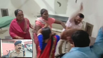 सपा कार्यकर्ता को भाजपा नेता के परिजनों ने अस्पताल में दौड़ा-दौड़ा कर पीटा
