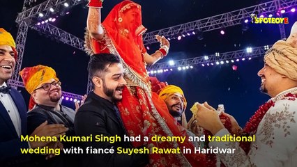 Mohena Kumari Singhs unseen pictures of her royal wedding will make you recall your d  day