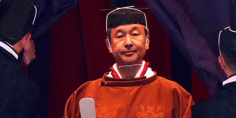 Naruhito ya es oficialmente el nuevo emperador de Japón