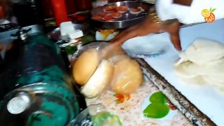 Burger With Indian Spicy Tikki | Street Food India | Cheapest and Tastiest Burger in the World