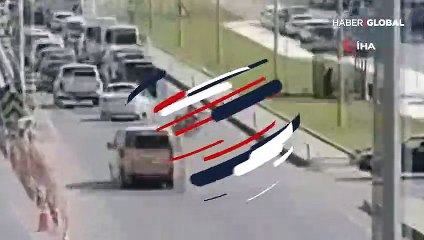 79 yaşında 228 promil alkollü motor sürücüsü kamerada