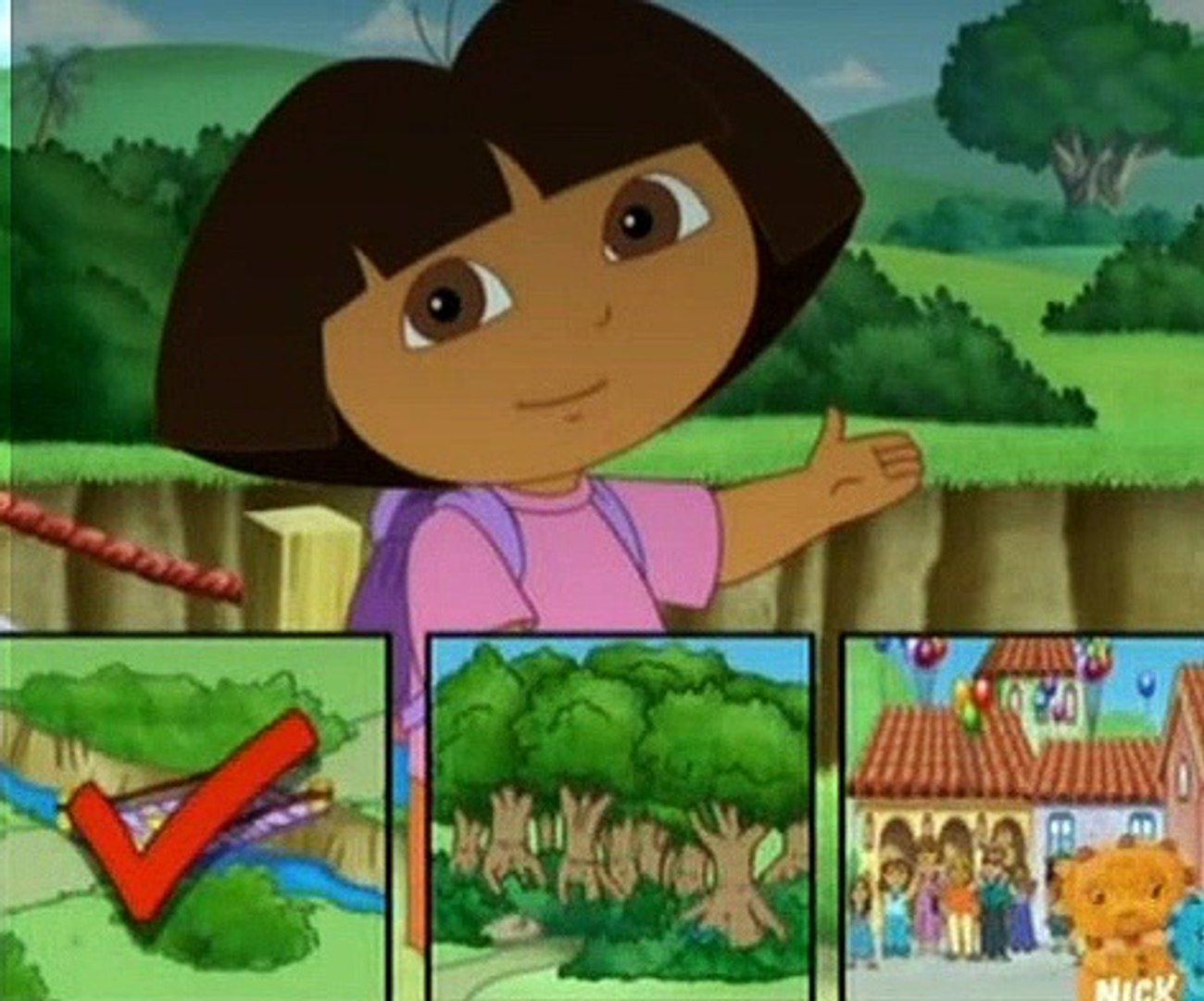 dora the explorer the backpack parade