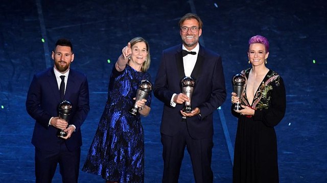 Messi y Rapinoe encabezan la lista de nominados al Balón de Oro