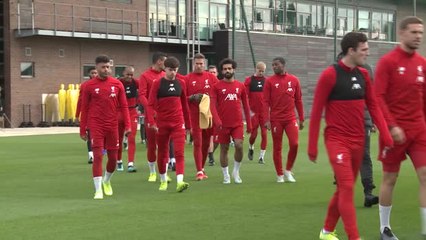 Salah returns to Liverpool training ahead of UCL clash with Genk