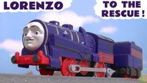 Thomas and Friends Big World Big Adventures Lorenzo with Disney Pixar Cars 3 Lightning McQueen and DC Comics The Joker in this Toy Story Full Episode English