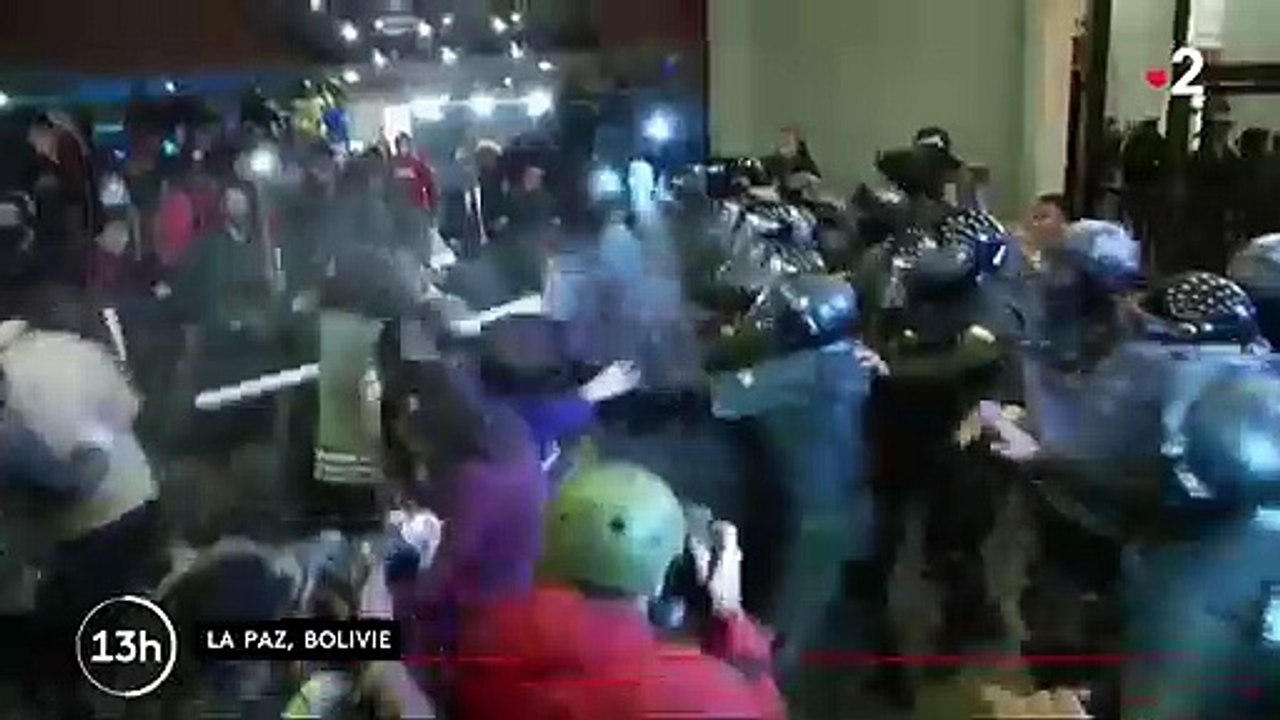 Bolivie : des manifestations après les résultat...