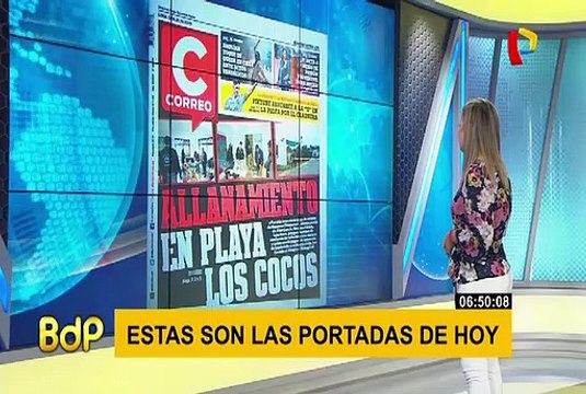 Estas son las principales portadas de diarios locales este martes 22 de octubre