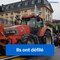 Les agriculteurs ont manifesté au Puy-en-Velay
