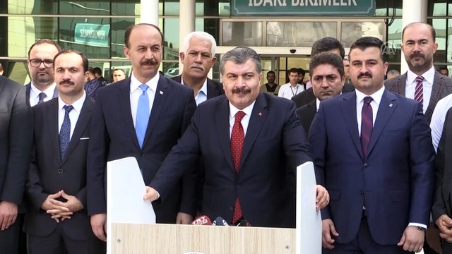 Sağlık Bakanı Koca: '(Barış Pınarı Harekatı) İlk gününden beri ordumuzun ve ihtiyaç duyan herkesin yanındayız' - ŞANLIURFA