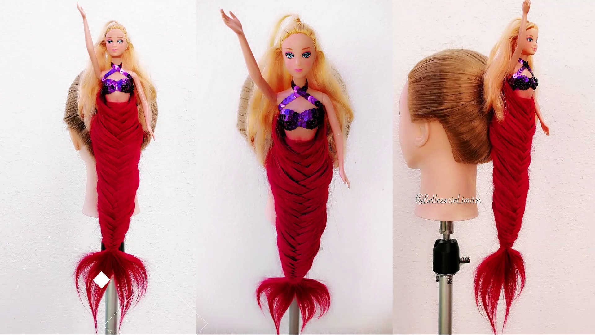 Peinado Loco de Sirena ‍♀ Mermaid Hairstyles Crazy ‍♀ Belleza sin Limites -  Vídeo Dailymotion