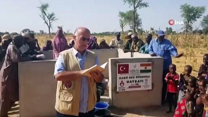 - Öğretmen ve öğrencilerden Nijer’e su kuyusu