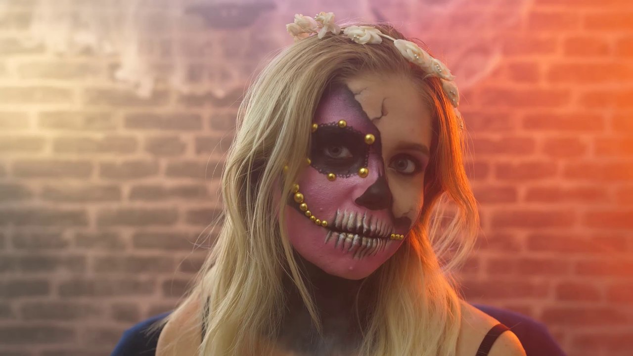 Halloween Make-up: Die Calavera