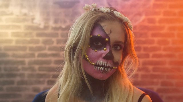 Halloween Make-up: Die Calavera