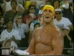 (ITA) Hulk Hogan contro Yokozuna (WWF WrestleMania IX 1993) [Tele 2 - Dan Peterson]