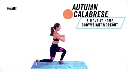Autumn Calabrese’s 5-Move Bodyweight Workout You Can Do Anywhere