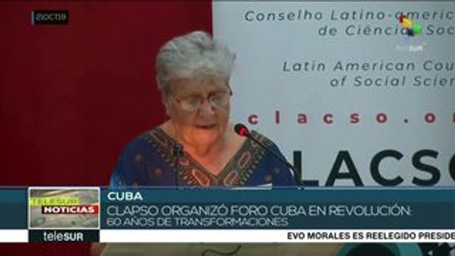 Realizan foro Cuba en Revolución, 60 años de transformaciones