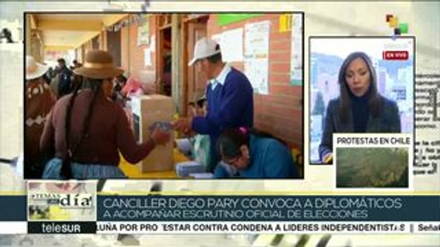 Bolivia aguarda resultados oficiales definitivos de comicios generales