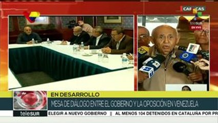 Se instala mesa de diálogo entre gobierno y la oposición en Venezuela
