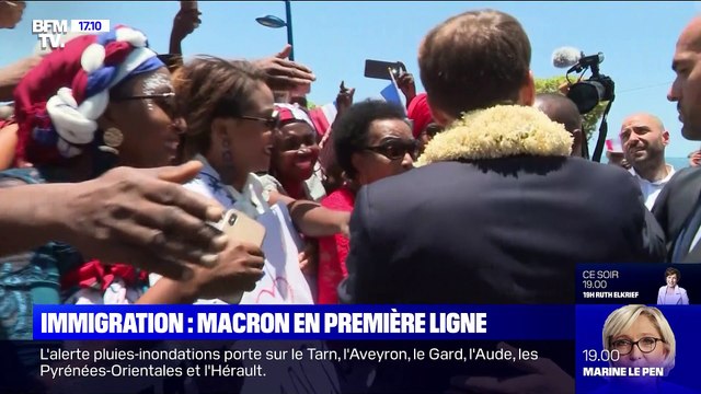 Emmanuel Macron à Mayotte: Ne pas confondre asile et migration (1/2) - 22/10