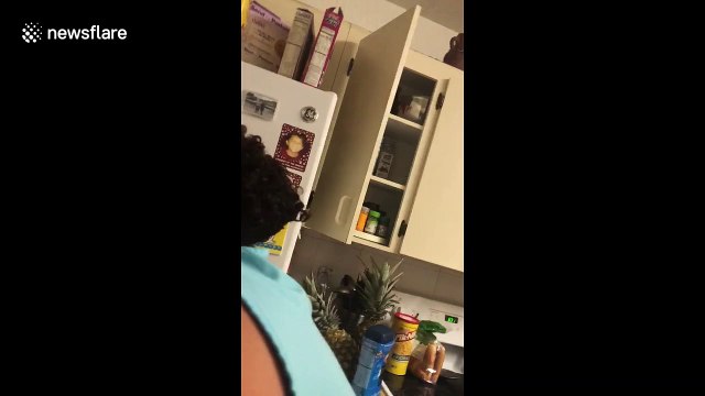 Emotional moment sisters are reunited after two years apart ahead of US Oath of Allegiance