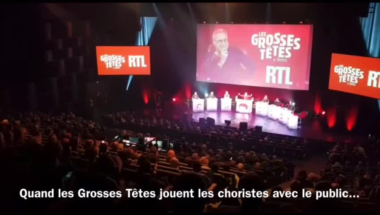 Les Grosses Têtes à Troyes pour les Nuits de Champagne