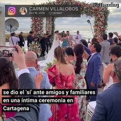 Carmen Villalobos y Sebastián Caicedo: la pareja que convirtió a su 'posible enemigo' en su principal aliado